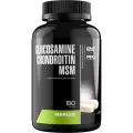 Препарат для укрепления связок и суставов Глюкозамин Хондроитин МСМ Maxler Glucosamine Chondroitin MSM, 180 шт.