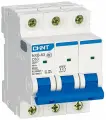 Автоматический выключатель CHINT NXB-63S 3P 63А 4.5kA х-ка C (R) 296833