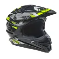 Мотошлем кроссовый AIM JK803S Yellow/Black M