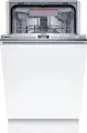 Bosch Встраиваемая посудомоечная машина узкая SPV6EMX65Q 45 см, Serie 6, 9 комплектов, 6 программ, инвертор, InfoLight,