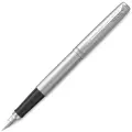 Ручка перьевая Parker Jotter Stainless Steel CT 1,0мм, подарочная упаковка