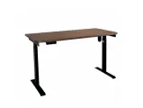 Стол с регулировкой высоты электрический LuxAlto LA-T33-E6 черный/дуб коричневый ЛДСП 160*70*2.5