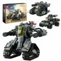 Конструктор Mould King 15083 Битва трех роботов, Управление APP, 588 деталей, Подарки для детей