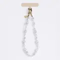 Uniq COEHL Perla Charm Handstrap подвеска на телефон из бусин, Pearl White