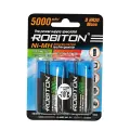 Аккумулятор Robiton LR20 D 5000 mAh R2U (уп 2 шт)
