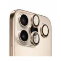 BlueO стекло для iPhone 16 Pro/16 Pro Max, Camera Lens 99-AR PVD Alloy 3 шт. Gold Titan (+instal)