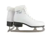 Коньки фигурные TREK Skate Fur, размер 39, белые для любителей