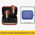 Новый realme buds air 7 Pro global version, Red + Blue Case.