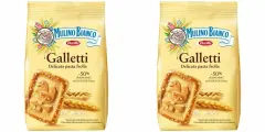 Mulino Bianco Печенье Galletti, 350 г, 8шт