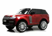 Электромобиль RiverToys Range Rover HSE, двухместный, красный глянец, пульт ДУ
