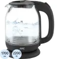 Чайник электрический JVC JK-KE1510 grey, 1,7л, 2200 Вт