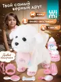 Интерактивная собака WiMi, мягкая, щенок на поводке, умный питомец