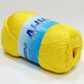 Пряжа Seam ANNA TWIST 302 желтый (5 мотков)