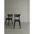 Стул для кухни Rogoletto Comfort, мягкий со спинкой, массив дуба, 1 шт