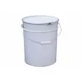 Тара. ру Ведро металл 25л. с крышкой и обручем, с покрытием внутри цв. белый 28134