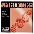 Комплект струн для скрипки (аккорд) Spirocore S15A , Е(МИ) с хромированной обмоткой, Thomastik