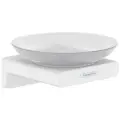 Мыльница Hansgrohe AddStoris 41746700 Белая матовая керамика на стену