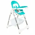 Стульчик для кормления складной 2 в 1 трансформер Tommy Bon appetit мятный
