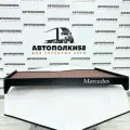 Стол полка на торпеду грузового автомобиля MERCEDES-BENZ ACTROS MP2/MP3 экокожа Коричневая Автополка в кабину грузовика