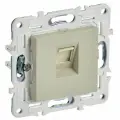 SKANDY Розетка компьютерная RJ45 кат.5E SK-K01B бежевый IEK, цена за 1 шт