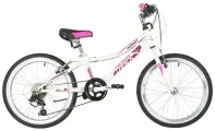 Детский велосипед Novatrack Alice 20, год 2021, цвет Белый