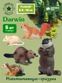Игровой набор животные Darwin Млекопитающие-грызуны, 5 фигурок, JB0214042