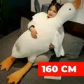 Большая мягкая игрушка Гусь - обнимусь 160 см / подушка - обнимашка