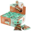 Fit Kit Protein Cake, Протеиновое печенье с суфле в шоколаде, 24шт по 70г со вкусом Шоколада и кофе, Спортивное питание