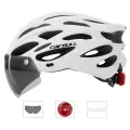 CAIRBULL Горный велосипедный шлем с фонарем Белый, M(55-59cm), white