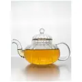 Чайник с заварочной колбой GET&JOY Барокко (6701), 600мл, стекло