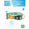 Ошейник для собак Smart ID, размер L, принт Винтаж, Max&Molly