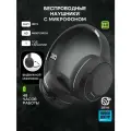 IHI Наушники беспроводные с микрофоном, Bluetooth, USB Type-C, черный