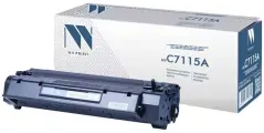 Картридж NV Print C7115A (15A) черный для HP LJ 1000/1005/1200/1220/3300/3310/3320/3330/3380 совместимый (2.5K)