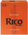 Трости для кларнета Rico №2,5 Bb (10 шт)