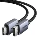 Кабель UGREEN DP125 DP (m) - HDMI (m) 4Kх30Гц, 1,5м, цвет черный/серый (35840)