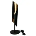 Лампа настольная элетех Маэстро Е27 60Вт черный/золотой
