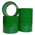 Клейкая лента (скотч) зеленый, 36 шт, 48мм х 50м, 43мкм Фрегат