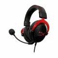 Наушники HyperX Cloud II (красный), мониторные (охватывающие), геймерские, 15-25000 Гц, кабель 1 м