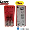 Dentsply Maillefer Гейтс дрили (Gates Drills) ISO 1-6, 28 мм. Развертка для вскрытия устья канала . Уп 6 шт. Incidental