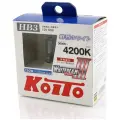 Лампа автомобильная галогенная KOITO Whitebeam III P0756W HB3 12V 65W HB3 4200K 2 шт.