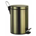 Ведро для мусора 3 литра WasserKRAFT K-633LIGHT BRONZE