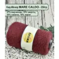 Пряжа Кид-Мохер MARE CALDO 37% кид-мохер, 15% шерсть, 30%/18%, 100гр./1300мет. цв. 921 бургундский (вес 250гр.)