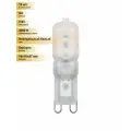 (15 шт.) Светодиодная лампочка Feron G9 230V 5W(420lm) 4000K 4K матовая 47x16, LB-430 25637 Нейтральный белый. Цоколь G9