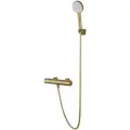 Смеситель для душа Wonzon & Woghand с термостатом INN 2, Брашированное золото (WW-A2006-A-BG)