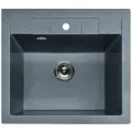Мойка для кухни GRANFEST мрамор GF-Q561 цвет Графит