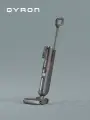 Пылесос моющий вертикальный беспроводной QYRON VC901, сухая и влажная уборка, 5 насадок, дезинфекция воды, самоочистка