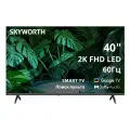 Телевизор Skyworth 40E55G, 40 FULL HD, смарт ТВ, Google TV черный