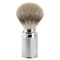 Помазок MUEHLE TRADITIONAL, барсучий ворс высшей категории Silvertip, хром