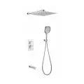Душевая система скрытого монтажа Grocenberg GB5050CR Хром с Термостатом Vernet (Франция)