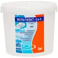 Средство для обеззараживания и очистки воды Маркопул Кемиклс мультиэкт 5в1 5 кг М66